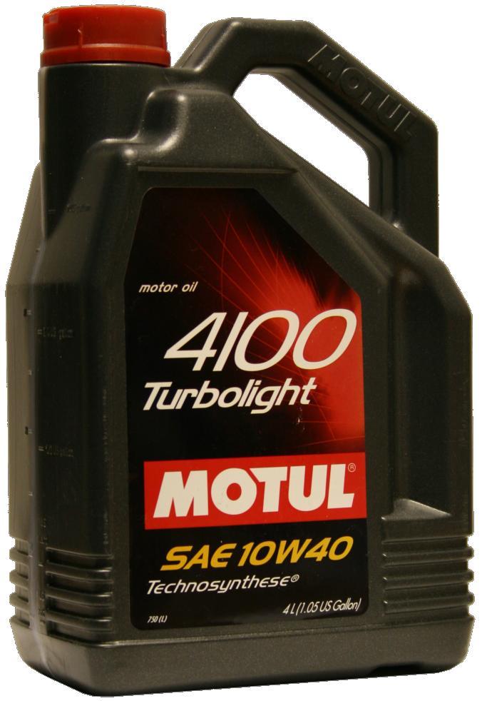 Изображение для Motul 4100 Turbolight 10W40 4л