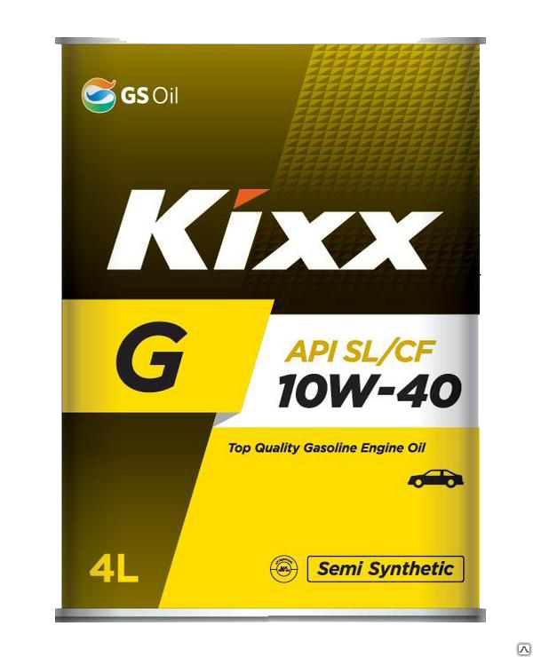 Изображение для Kixx Gold SL 10w-40 (G SL/CF 10w-40) 4L (мет.канистра)